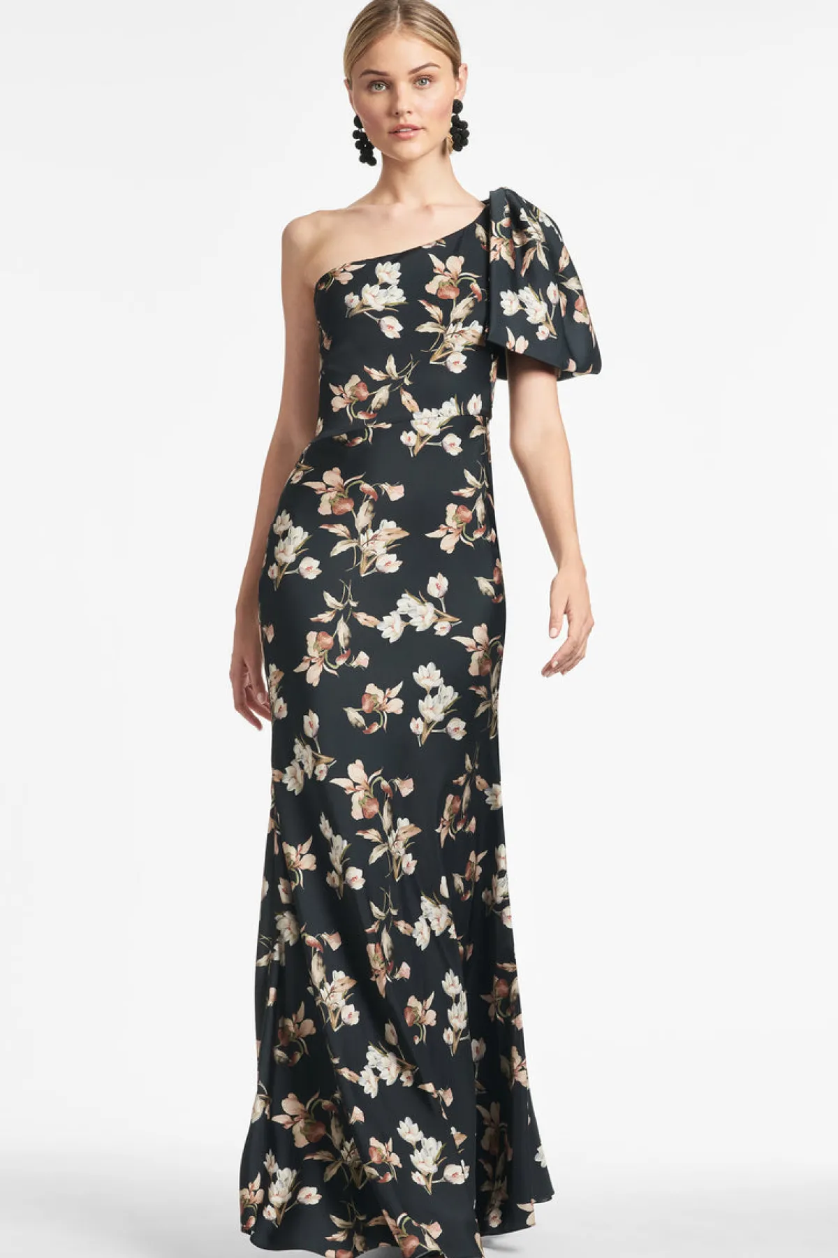 Hot Aubrey Gown - Trumpet | Black