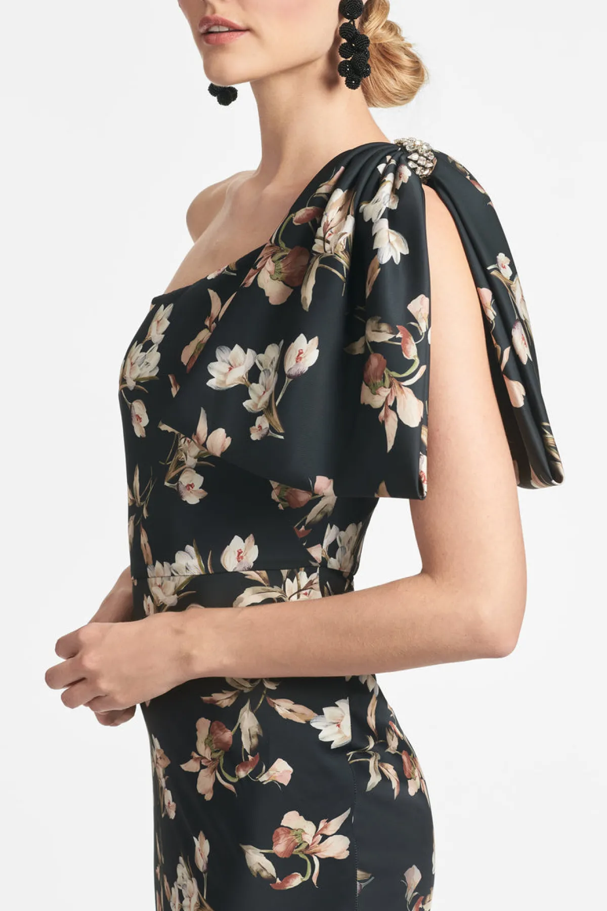 Hot Aubrey Gown - Trumpet | Black