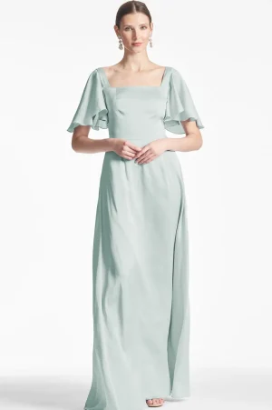 Fashion Aurora Gown - Green | Champagne