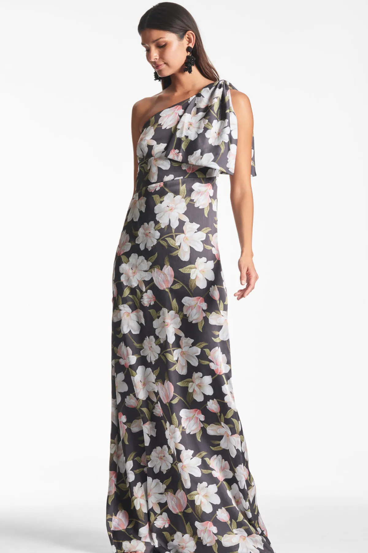Best Sale Chelsea Gown - Prints | Grey