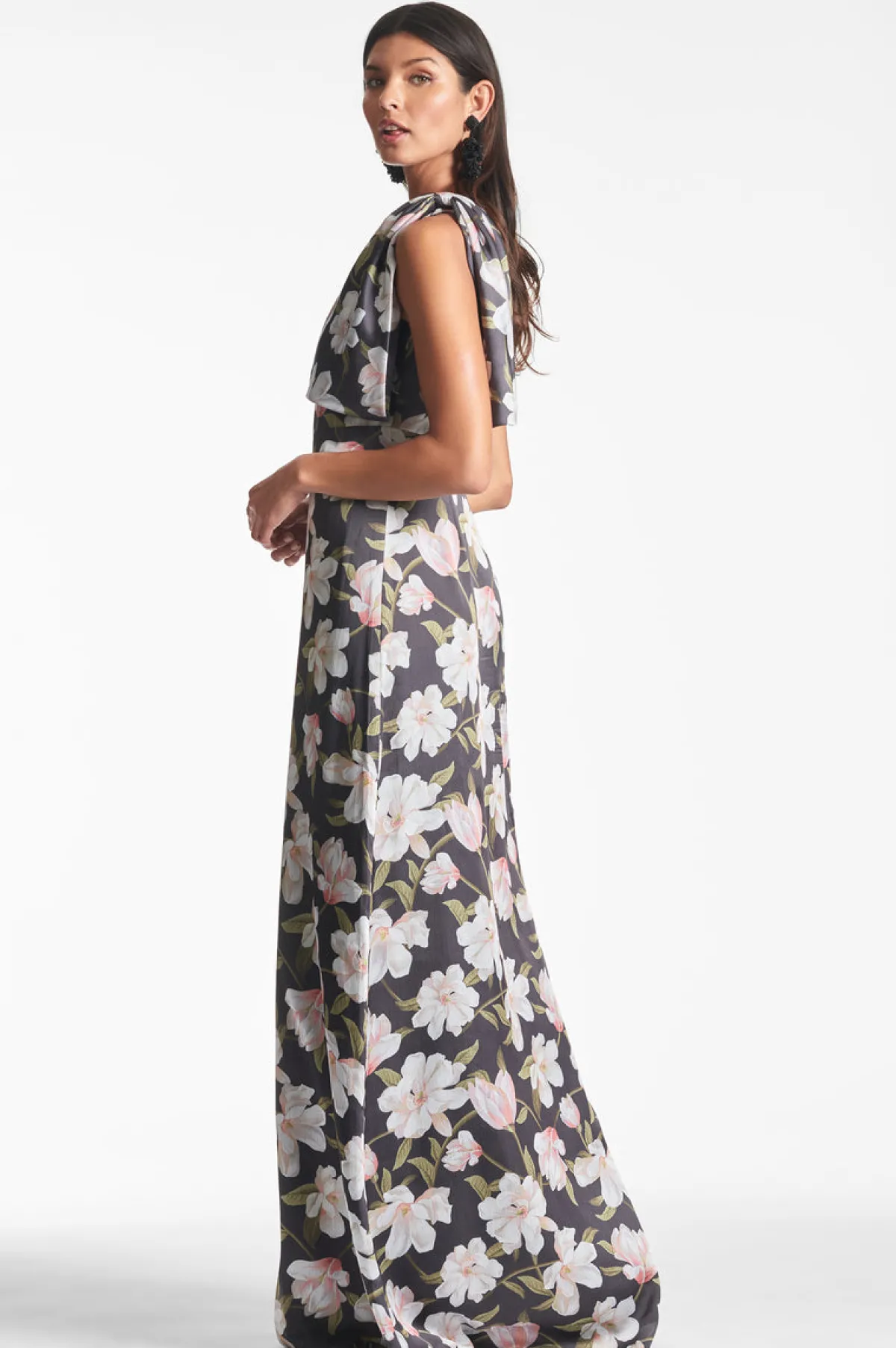 Best Sale Chelsea Gown - Prints | Grey