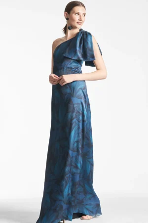 Discount Chelsea Gown - Blue | Prints