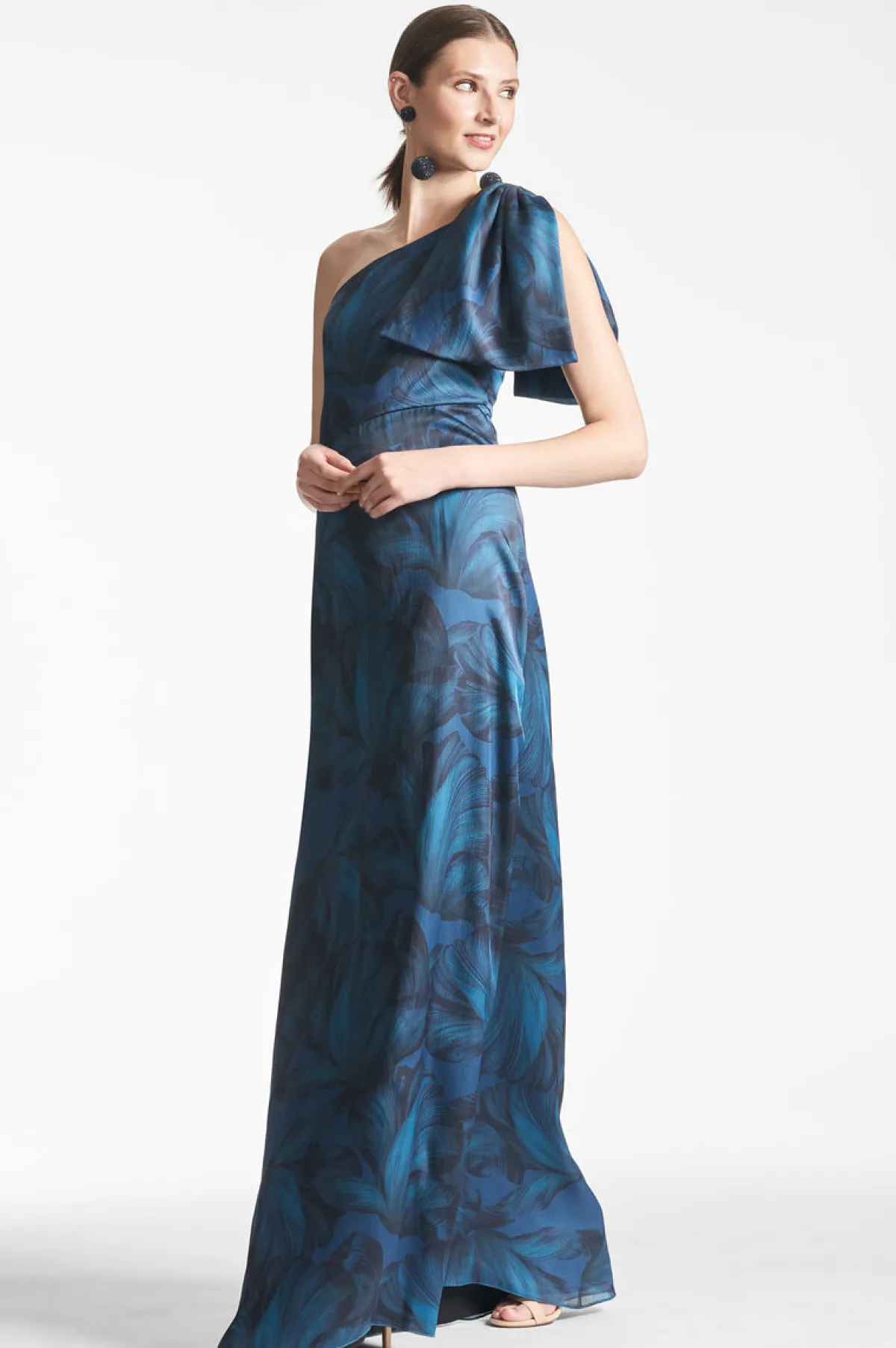 Discount Chelsea Gown - Blue | Prints