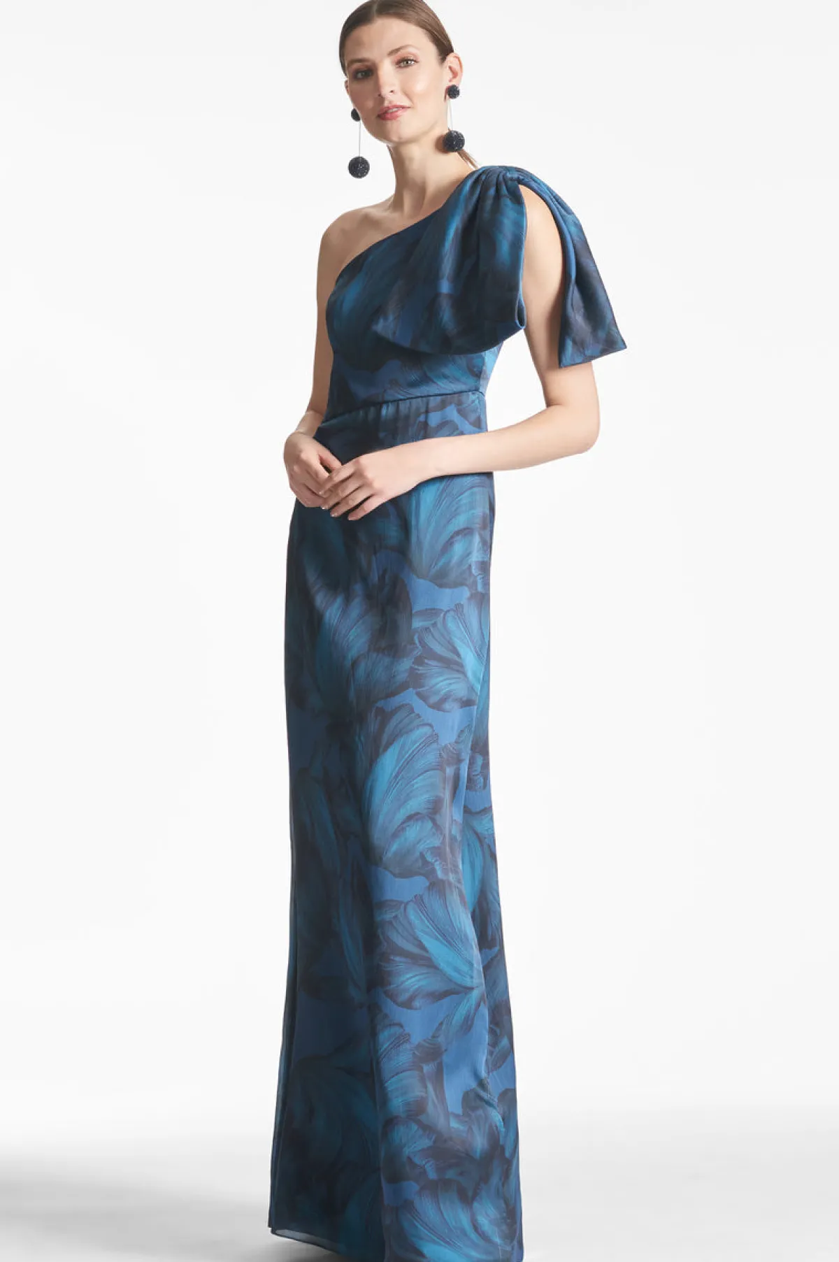 Discount Chelsea Gown - Blue | Prints