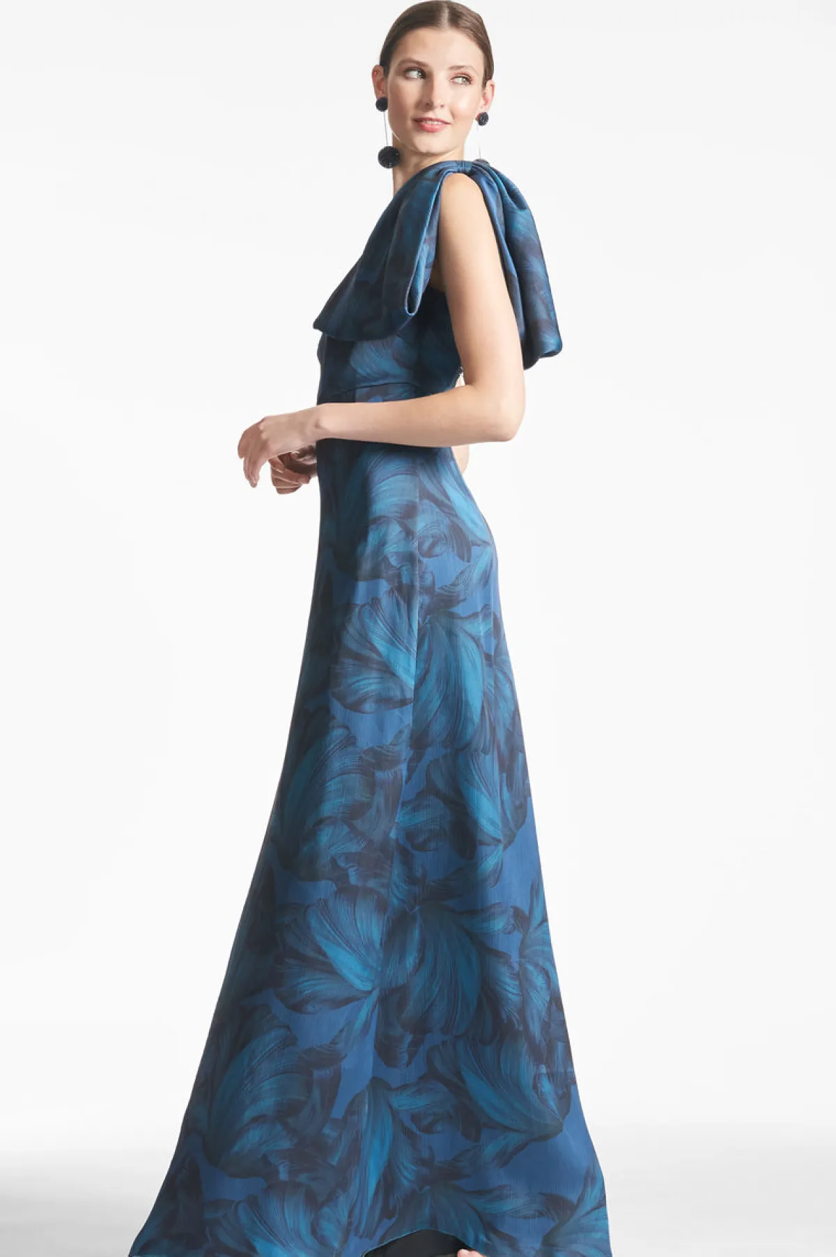 Discount Chelsea Gown - Blue | Prints