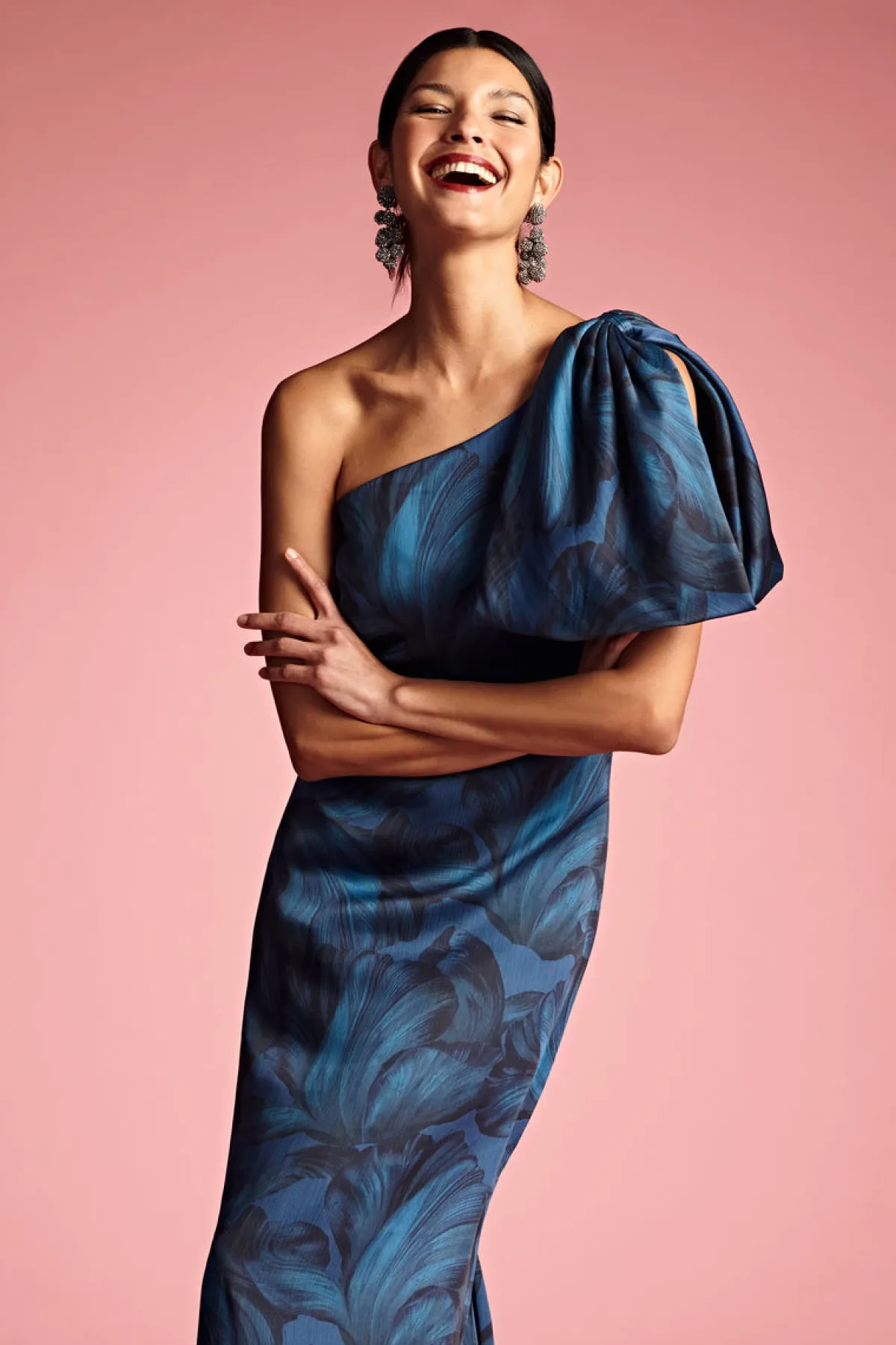 Discount Chelsea Gown - Blue | Prints