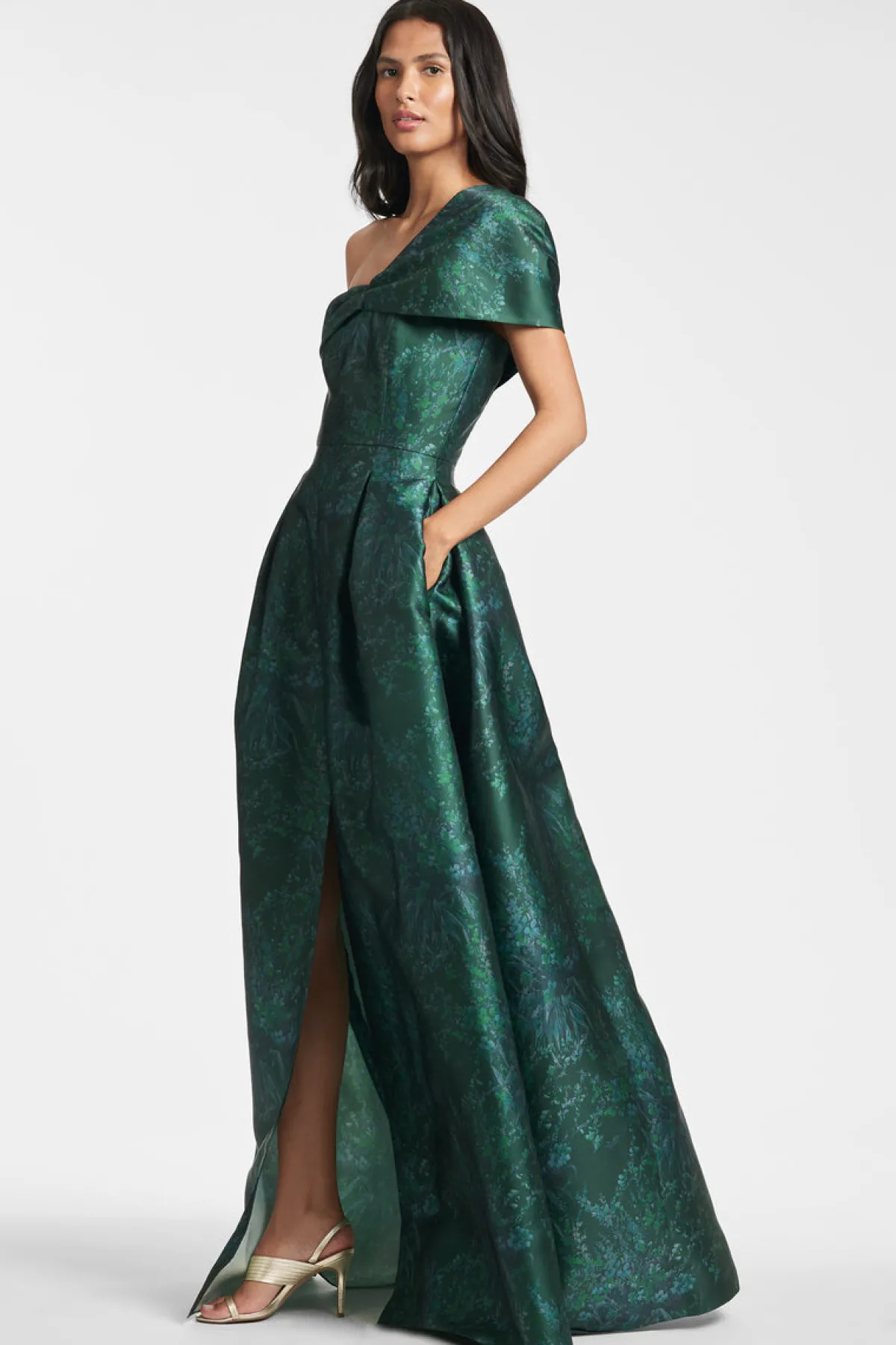 Cheap Deliah Gown - Ball Gowns | Green