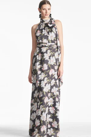 New Kayla Gown - Prints | Grey