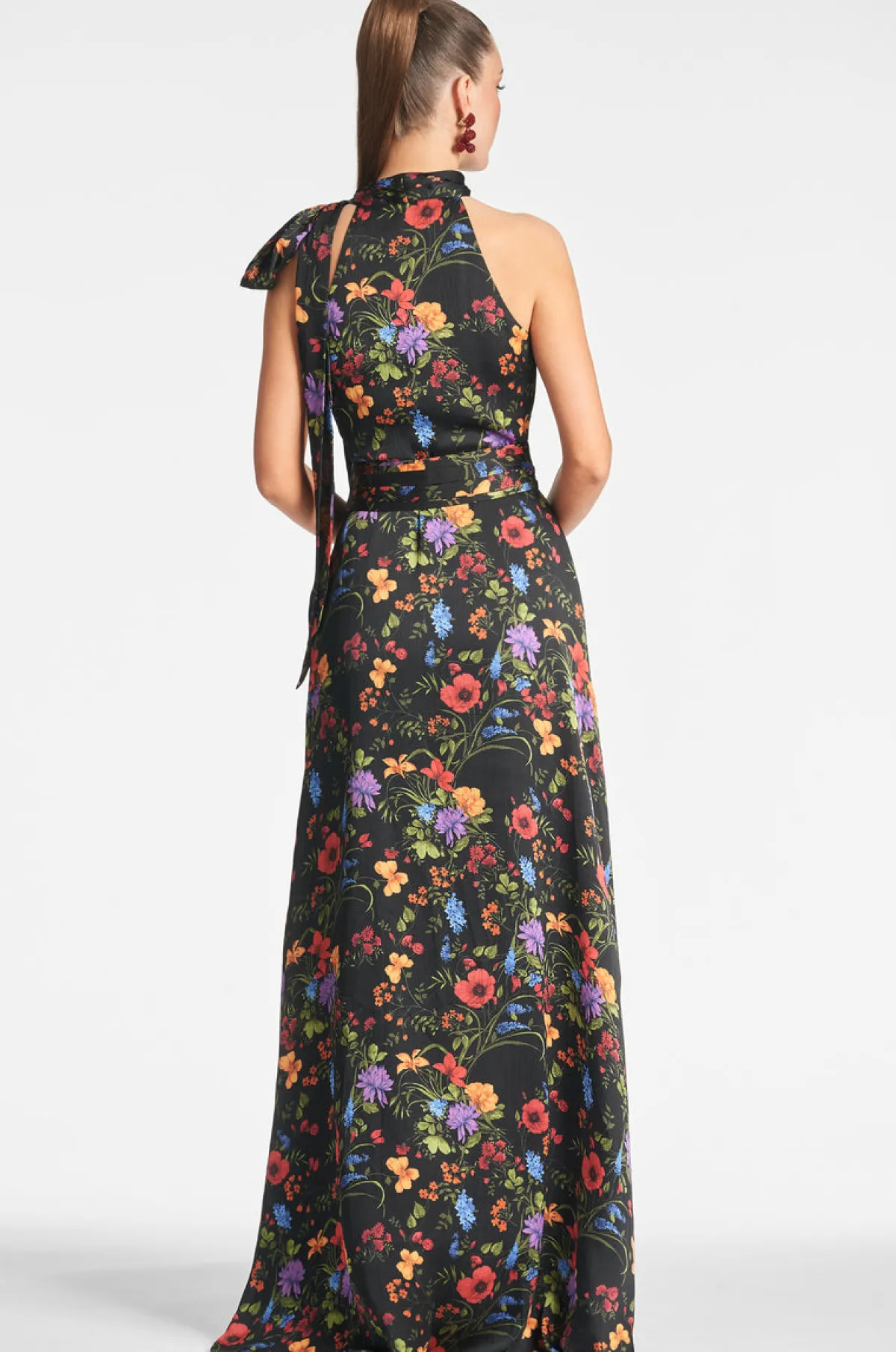 Clearance Kayla Gown - Black | Champagne