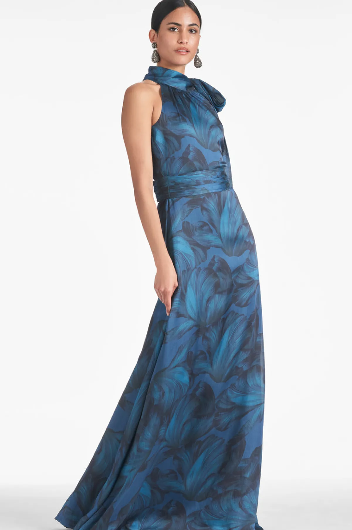 Store Kayla Gown - Blue | Prints