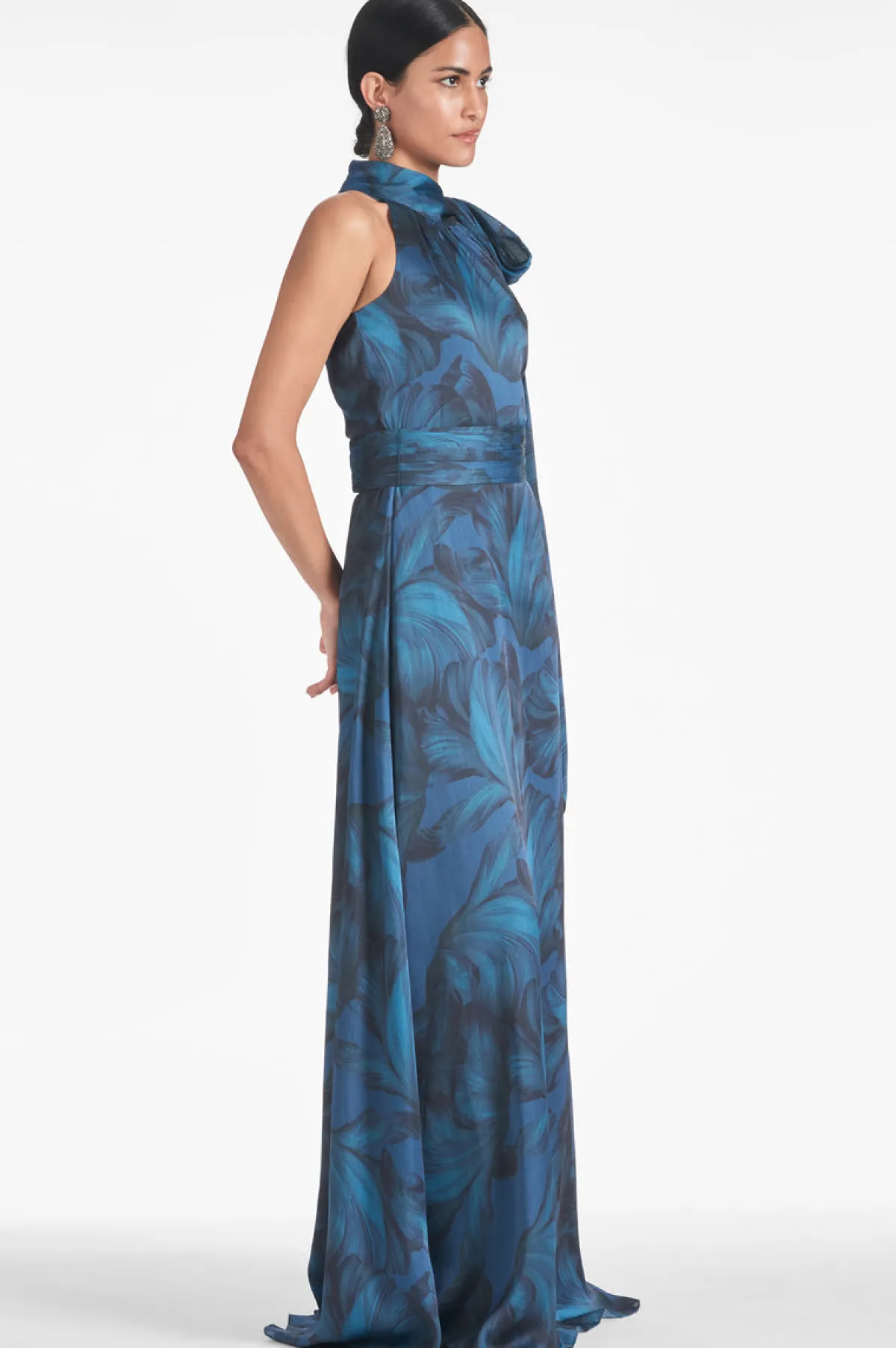 Store Kayla Gown - Blue | Prints