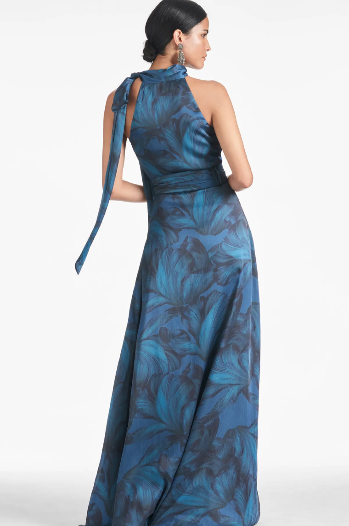 Store Kayla Gown - Blue | Prints