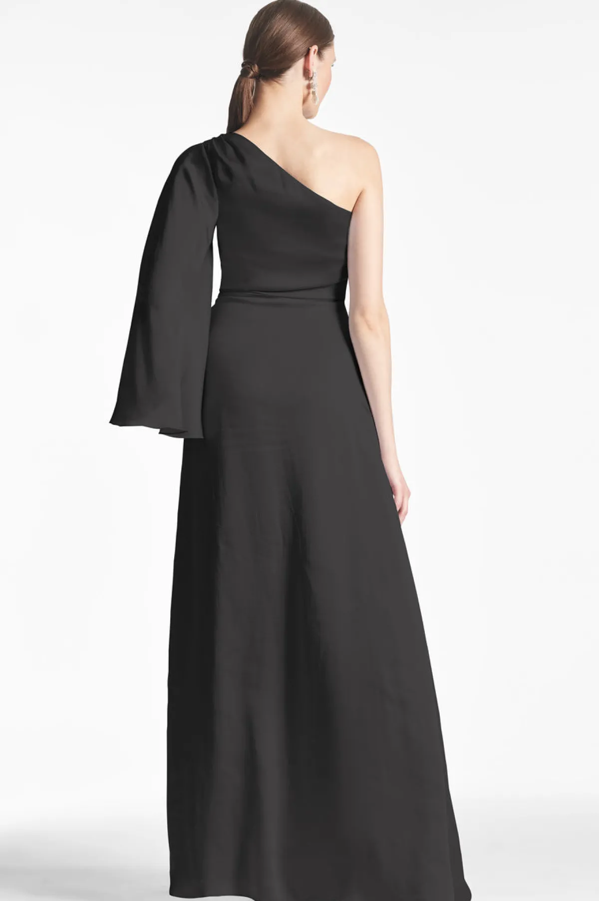Hot Keely Gown - Black | Champagne