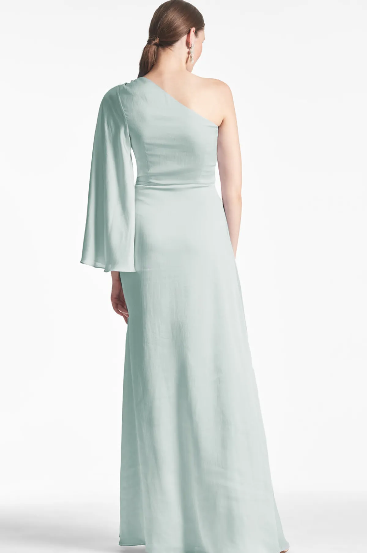Outlet Keely Gown - Green | Champagne
