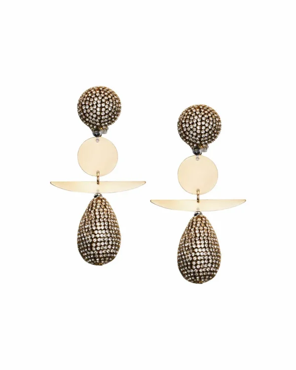 Fashion Lizzie- Crystal/ - Final Sale Earrings