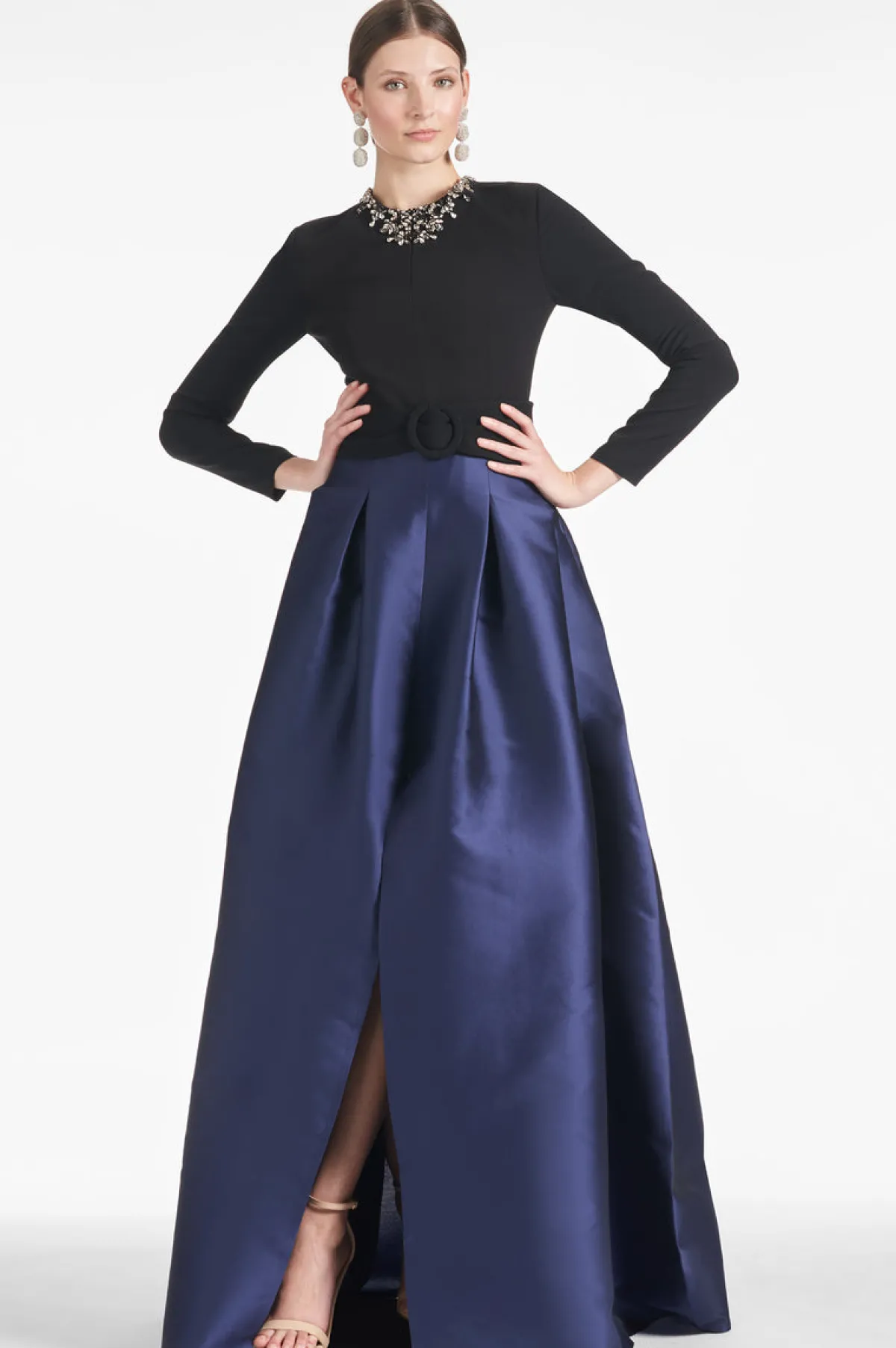 Store Victoria Gown - Black/Navy Winter | Winter