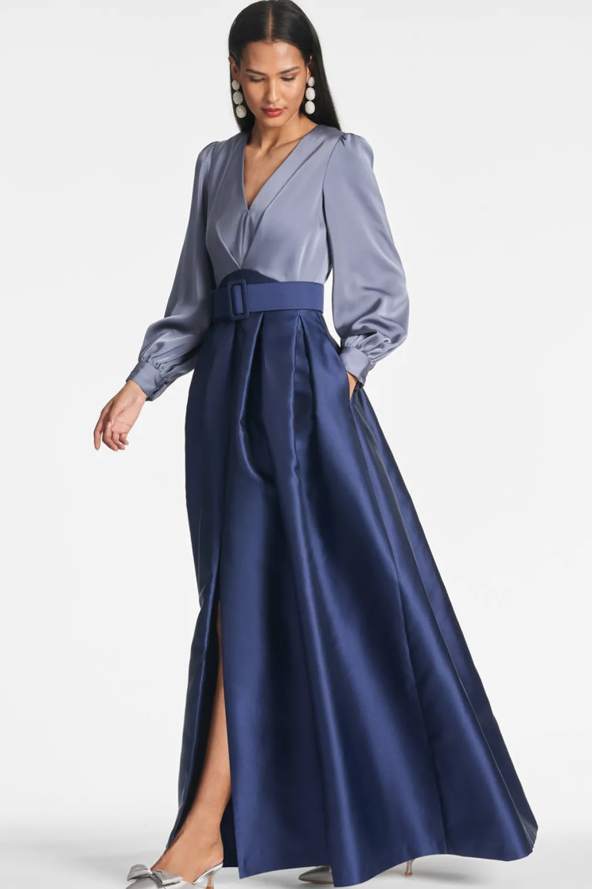 Best Zoe Gown - Cool Grey/Night Sky Evening | Winter